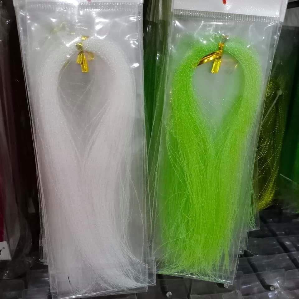 Lông kim tuyến dạ quang, làm lưỡi jig, làm lưỡi câu dắt, câu nhán