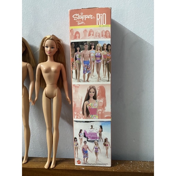 Búp bê Barbie khuôn Skipper đã qua sử dụng