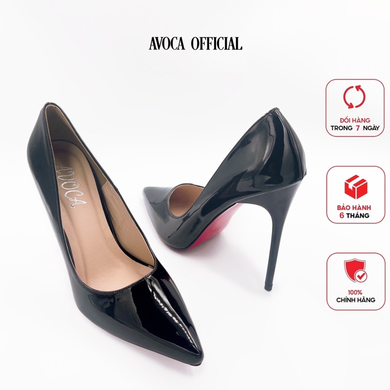 Giày bít trơn mũi nhọn sang trọng A18