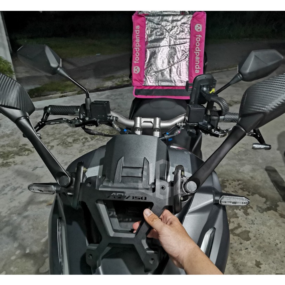 Giá Đỡ Kính Chắn Gió Bằng Thép Carbon Cao Cấp Cho Mô Tô HONDA ADV 160 ADV150 2017-2023
