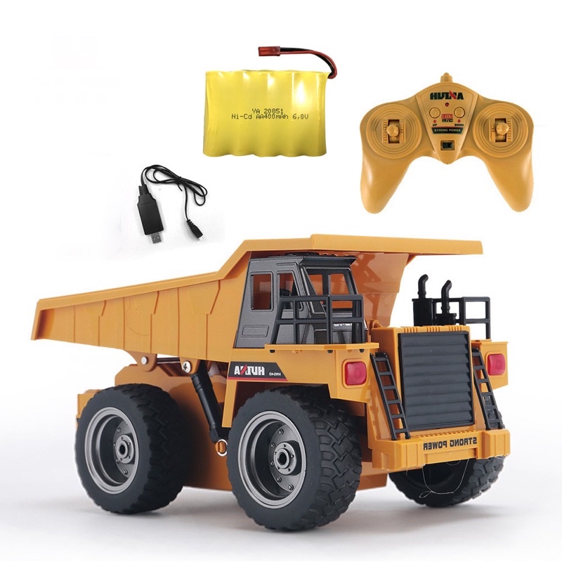 Xe ben xe máy xúc điều khiển từ xa Hulna 1540 (Xả lỗ ngừng mã)