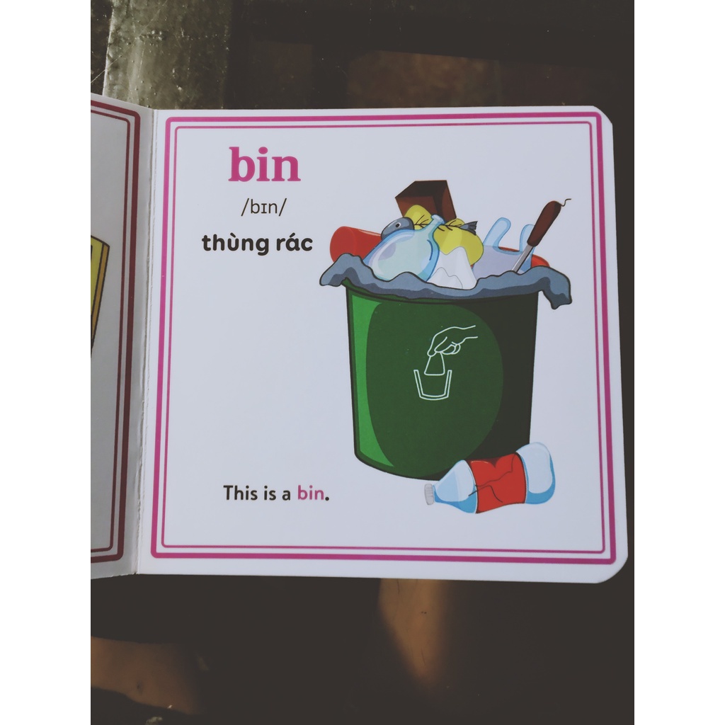 Sách - Combo Hộp 8 Cuốn ,Thư Viện Hình Ảnh Đầu Tiên Cho Bé  Tập 2 + Mã QR Nghe Đọc