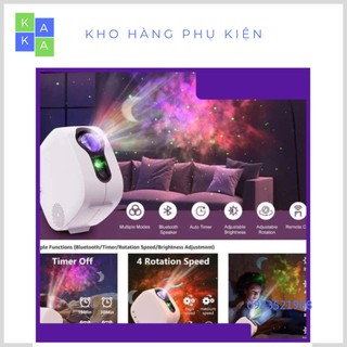Đèn led chiếu sao galaxy, mây thiên hà kiêm loa bluetooth cực hay - đèn led galaxy ngàn sao