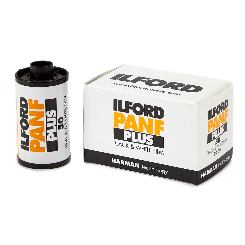Film trắng đen 35mm PanF 50 plus 36 kiểu của Ilford Photo.