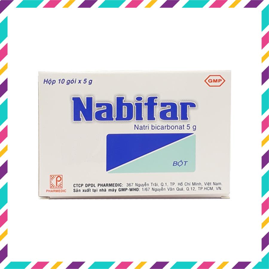 BỘT PHA DUNG DỊCH VỆ SINH NABIFAR