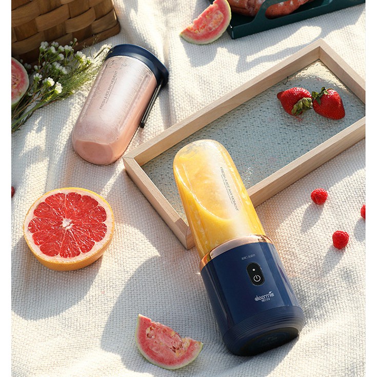 Máy Xay Sinh Tố Cầm Tay Mini - Máy Xay Đa Năng Cầm Tay Sạc Điện