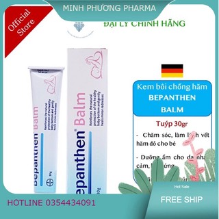 Kem chống hăm cho bé bepanthen balm tuýp 30g