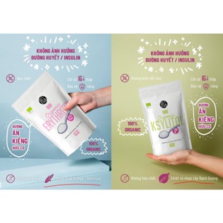 Đường ăn kiêng Ksylitol  Erythritol  hữu cơ 400g Diet Food