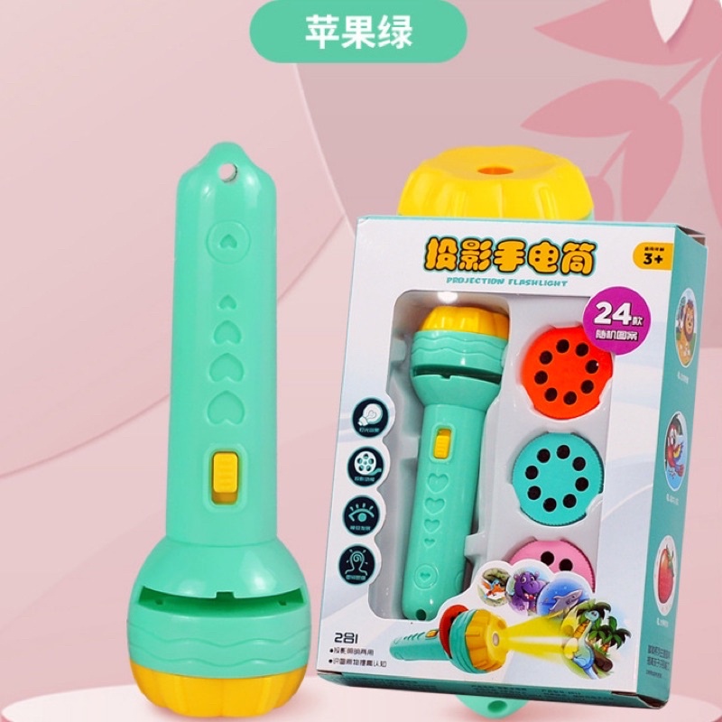 Đồ chơi đèn pin chiếu hình nhiều chủ đề cho bé thích khám phá , chủ đề sinh động cho bé thích thú 811-216 SP100000278