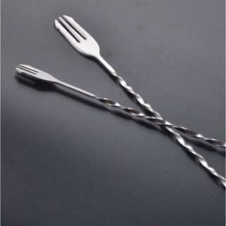 Thìa muỗng khuấy pha chế inox