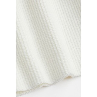 Áo len cổ 3 phân dáng croptop HM auth
