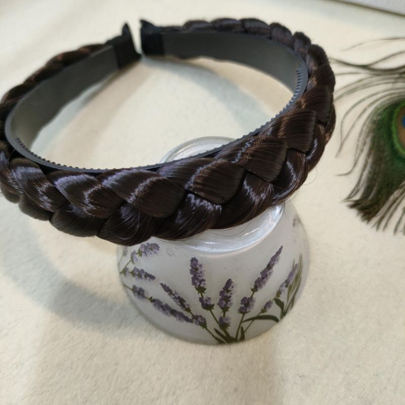 Bờm bện bản to hàng cao cấp, giống tóc thật 100%