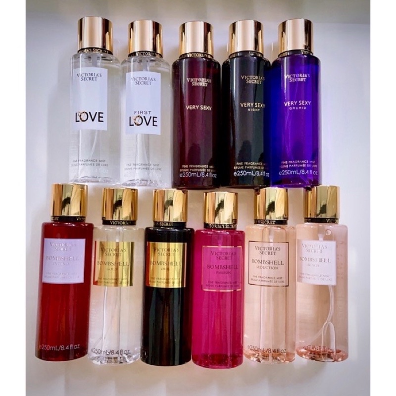 Xịt Thơm Toàn Thân Body Mist Victoria's Secret 250ml Mùi ngẫu nhiên