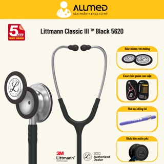 Ống nghe Littmann Classic III ™ màu Black 5620 chính hãng 3M Mỹ
