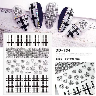 Hình dán sticker dán trang trí móng mẫu mới siêu đẹp HOT
