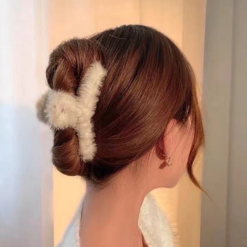 Kẹp Tóc Cỡ Lớn Thời Trang Thu Đông Hàn Quốc Cho Nữ