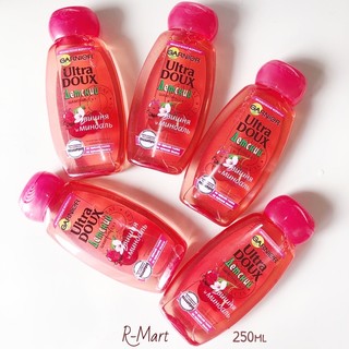 Dầu gội cho bé GARNIER Ultra DOUX của Nga từ trái cherry và hạnh nhân không cay mắt 250ml
