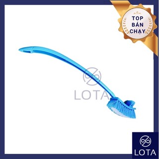 BÀN CHẢI CHÀ NHÀ TẮM 2 ĐẦU, cây chà toilet cao cấp, dụng cụ vệ sinh phòng tắm, cọ rửa chà sàn.