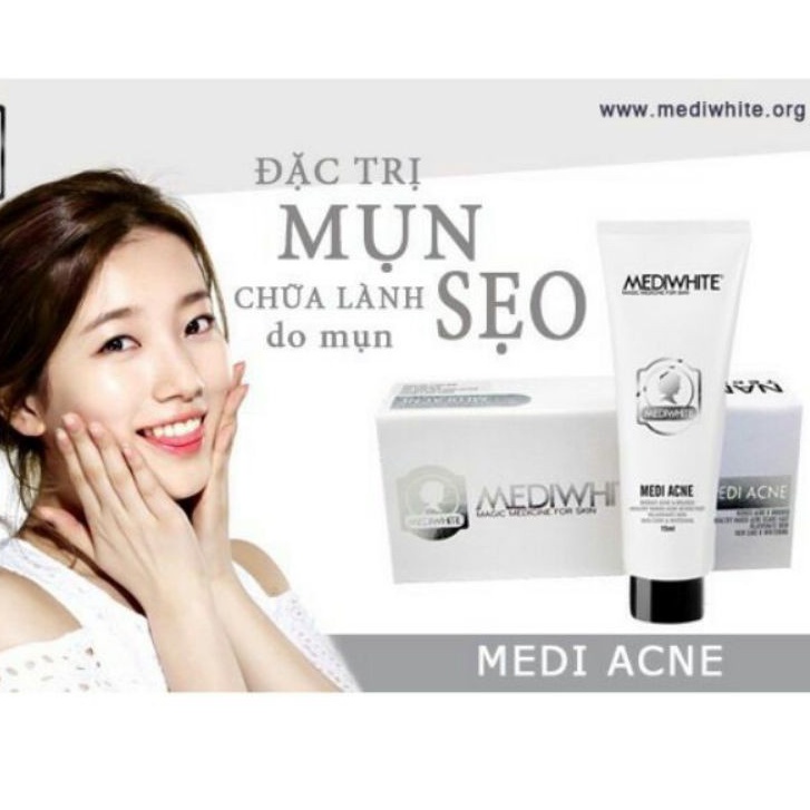 Kem Mụn Medi White Medi Acne Ngừa Mụn Hết Thâm Chính Hãng