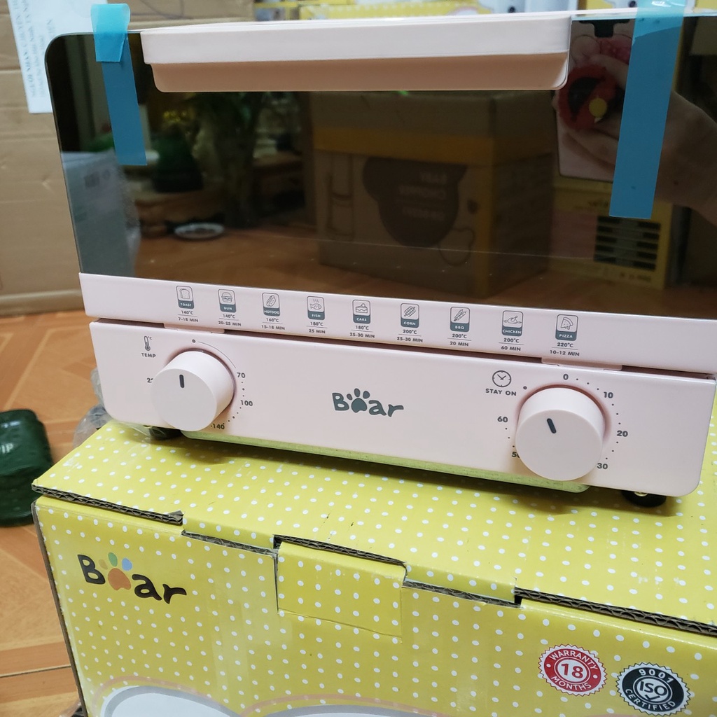 Lò nướng mini Bear DKX-F10K5 10L 800W - Hàng chính hãng