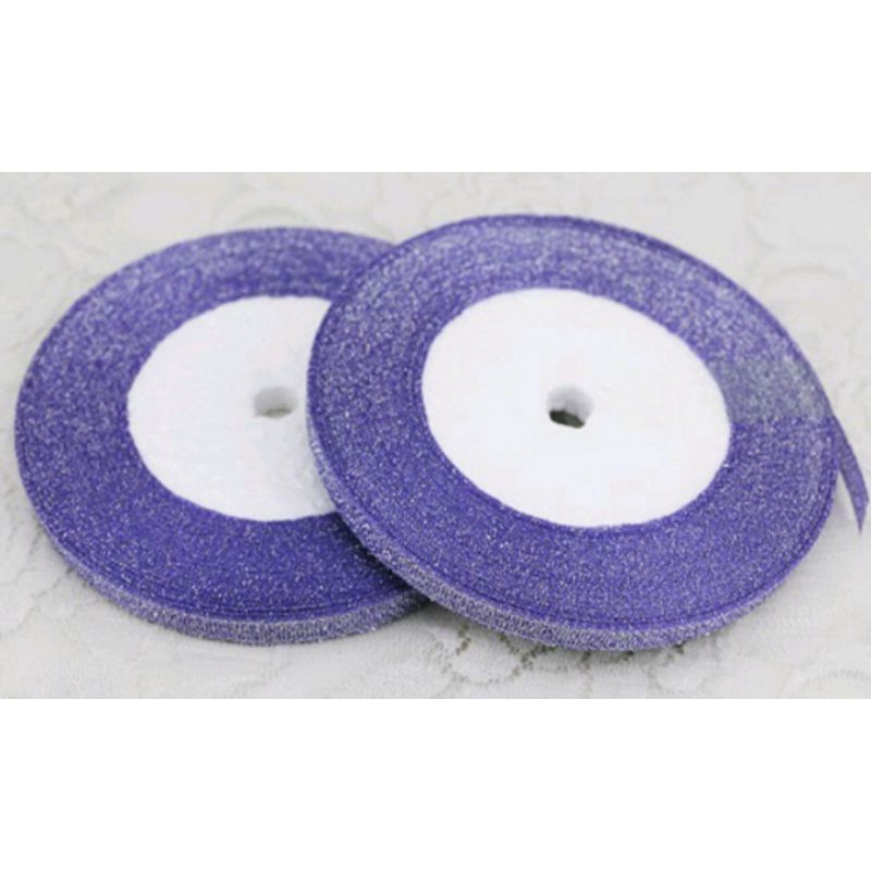 Hoả tốc Cuộn 20 mét ruy băng Kim tuyến 0.6cm nhiều màu