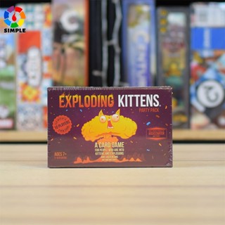  Exploding Kittens Card Game-Party Pack  no music  