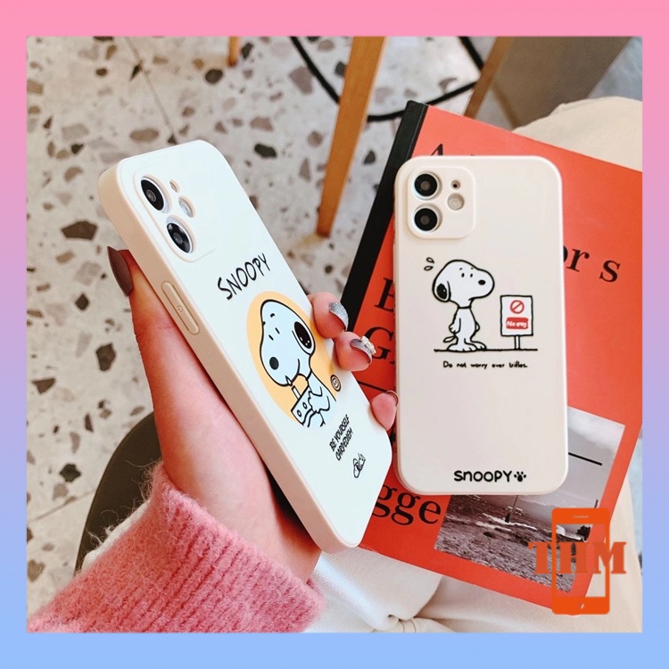 Ốp Điện Thoại Hình snoopy Cho iphone 6/6S/6splus/se/7/7plus/8/8plus/X/xs/xsmax/11/12/13/Pro/Pro Max-923