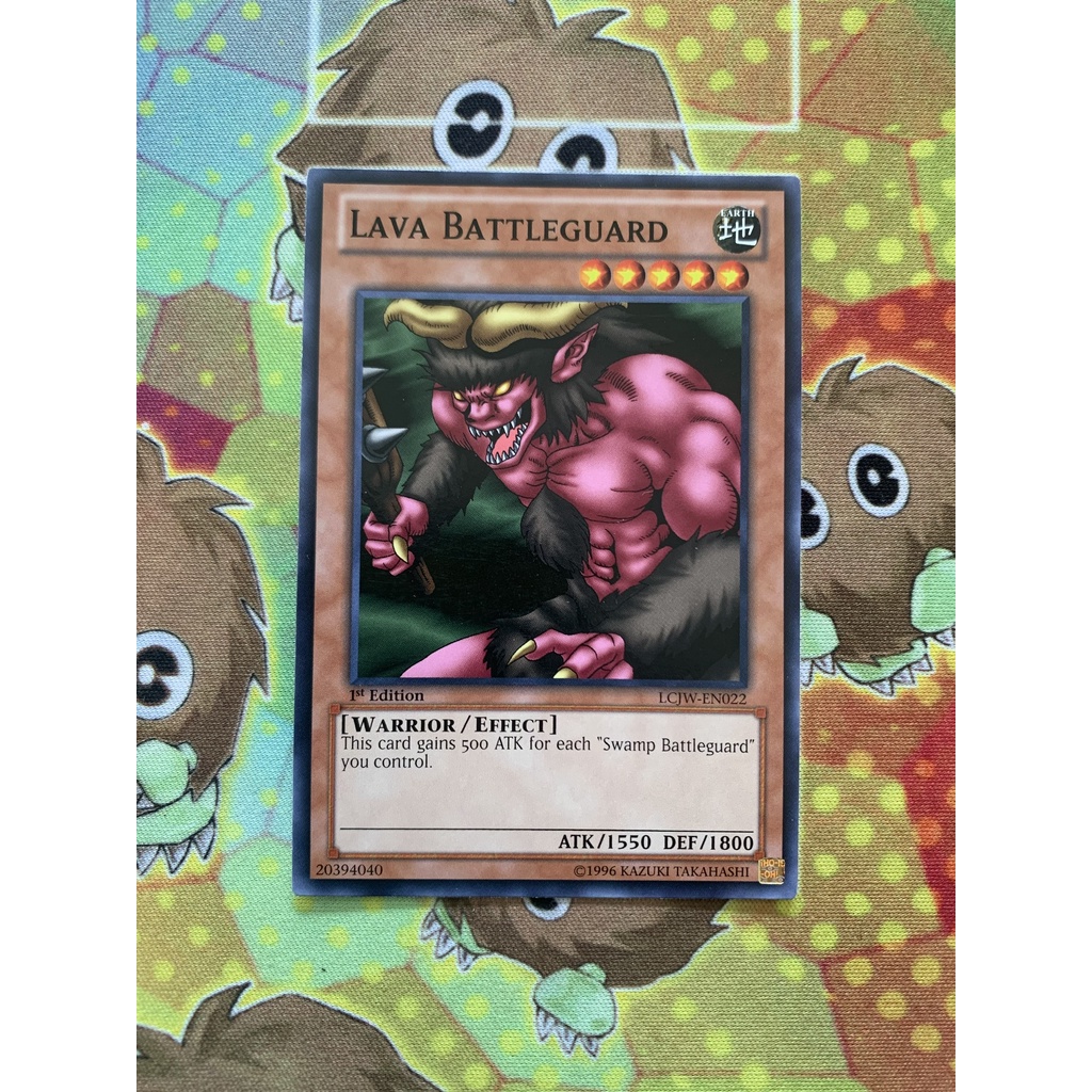 Thẻ Bài Yugioh Monster Lava Battleguard - Common