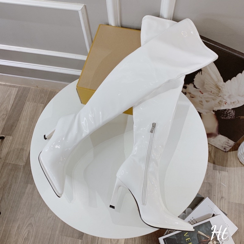 ❤️ Boots đùi bóng siêu xịn, gót nhọn 9cm. Hàng quảng châu full box