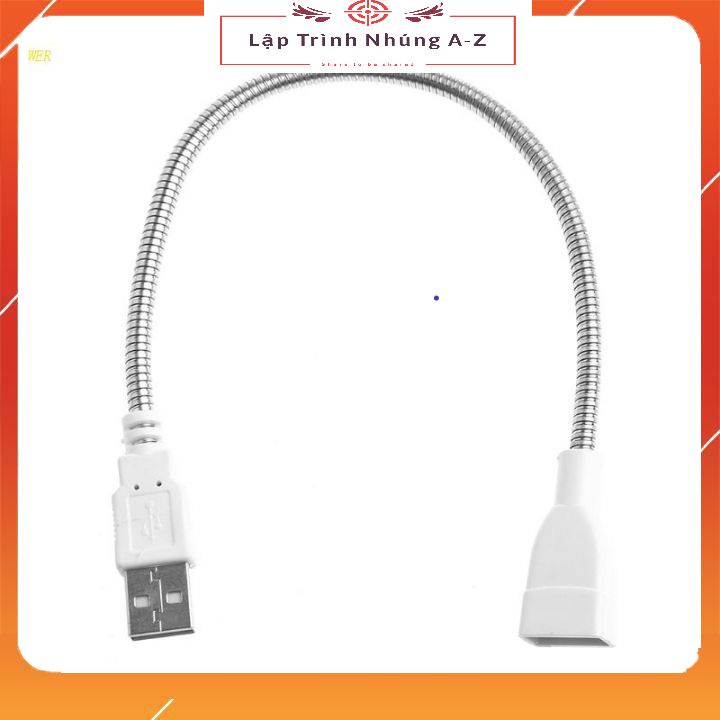 [Lập Trình Nhúng A-Z][G13] Cáp Nối Dài 29Cm Ống Linh Hoạt Dây Kim Loại Đầu USB