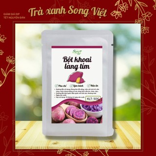 Bột khoai lang tím làm bánh, tạo màu, pha chế gói 20G Song Việt