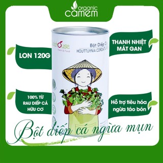 BỘT RAU DIẾP CÁ DALAHOUSE - THANH NHIỆT MÁT GAN - NGĂN NGỪA TÁO BÓN