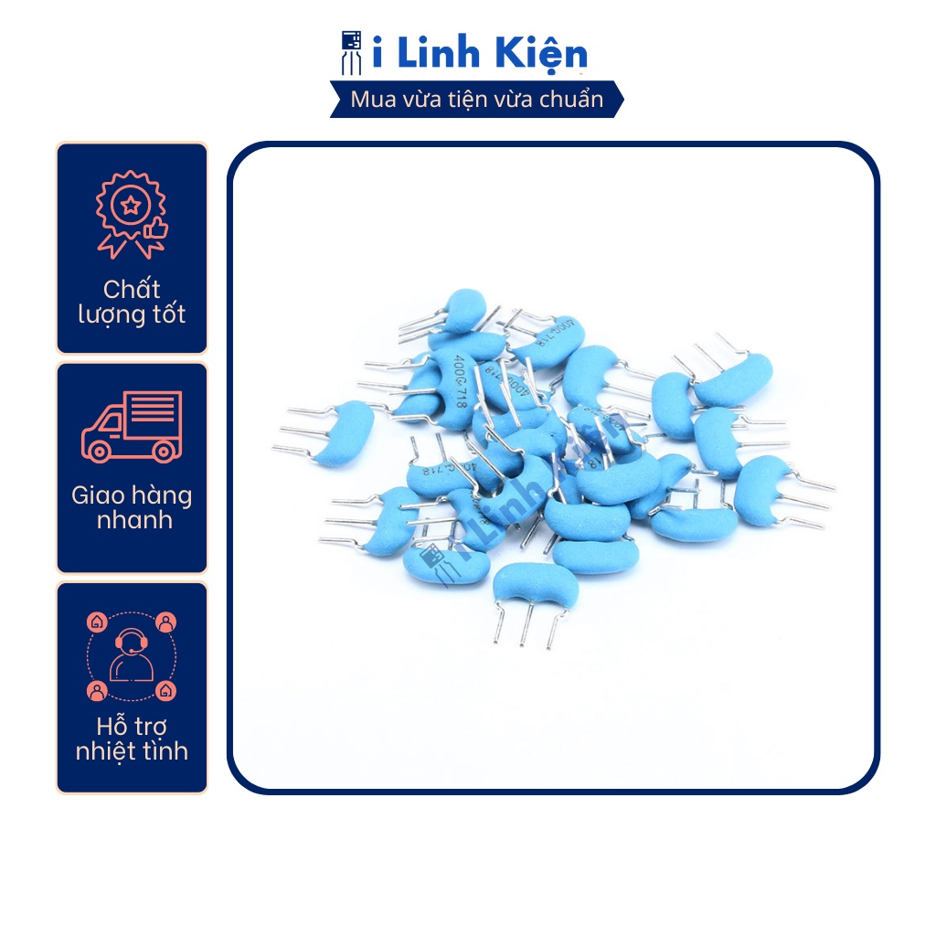 Thạch anh 4mz 5mhz 6mhz 8mhz 10mhz 12mhz 20mhz 3 chân chính hãng mutara