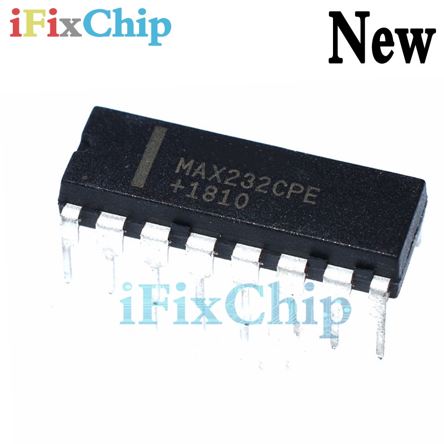 10 MAX232CPE MAX232 DIP-16 232 hoàn toàn mới