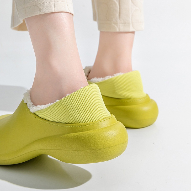 Tikp Dép Cotton Đi Trong Nhà Chống Nước 4 Màu Size 34-45 HZ-1688-6539 Cho Cặp Đôi