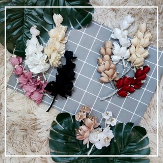 Hoa vải cài áo cao cấp hàng handmade siêu đẹp dùng Trang trí áo dài, đầm kiểu siêu đẹp !