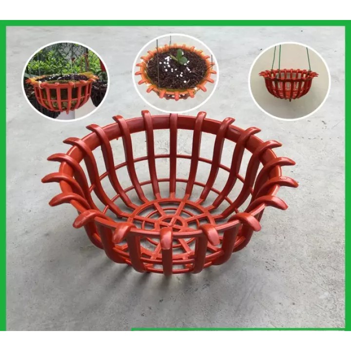 Chậu trồng lan mẫu sen phi 35 nhựa HD bóng – Hàng loại 1 - Siêu cứng – Siêu bền với thời gian
