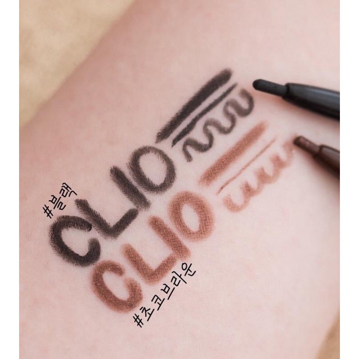 Chì kẻ mắt Clio siêu mảnh lâu trôi Hàn Quốc