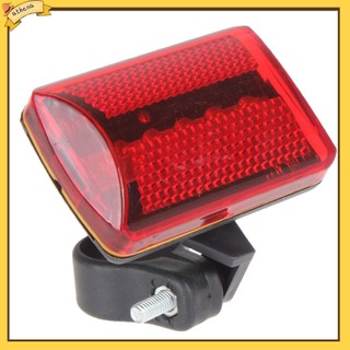 Đèn an toàn phía sau xe đạp 5 bóng led AT và 7 chế độ kèm kẹp gắn
