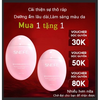 Kem Dưỡng Da Tay SNEFE Cấp Ẩm Nuôi Dưỡng Và Làm Sáng Da 60ml