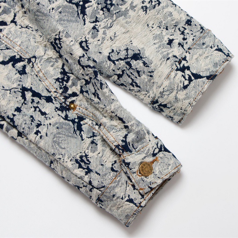 Áo Khoác Denim In Logo LOUIS Vuitton 100% Chính Hãng Cho Nam