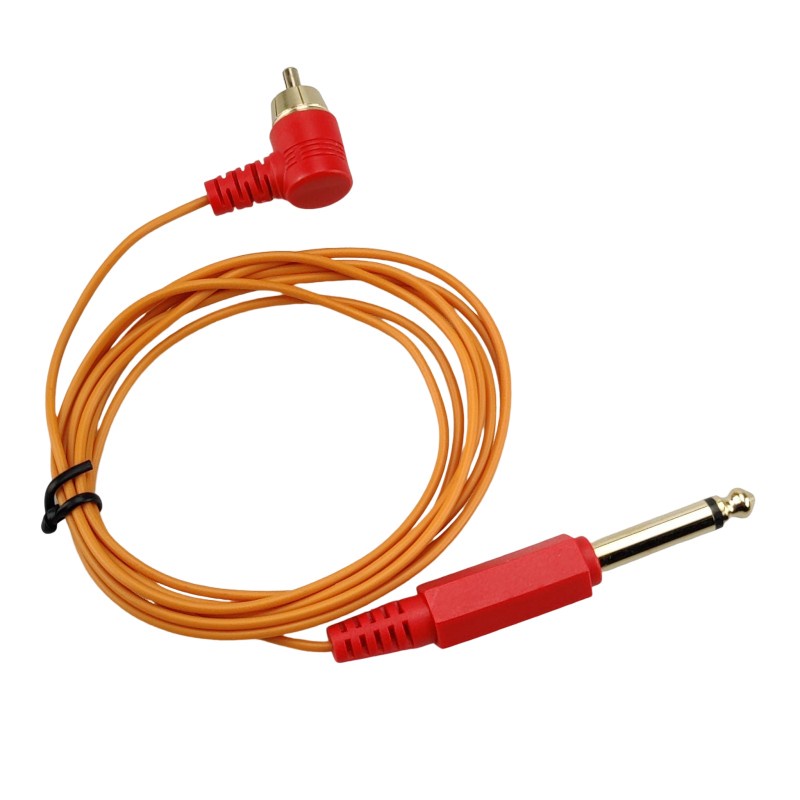 Dây Cáp Rca/DC Nối Máy Xăm Đầu Nối 90 Độ