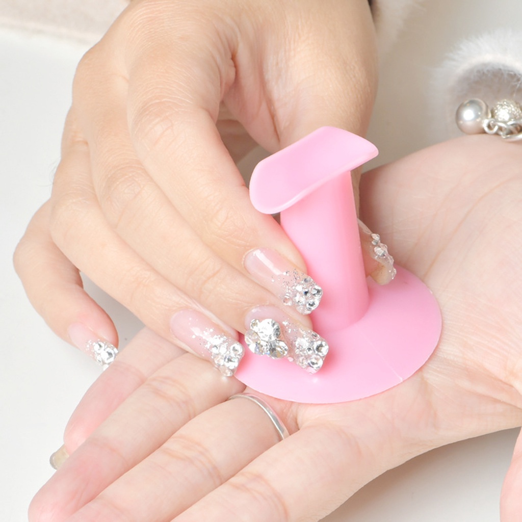 [beautymart] Giá Đỡ Ngón Tay Bằng Nhựa Nhỏ Gọn Thiết Kế Tiện Dụng Vẽ Móng Nghệ Thuật