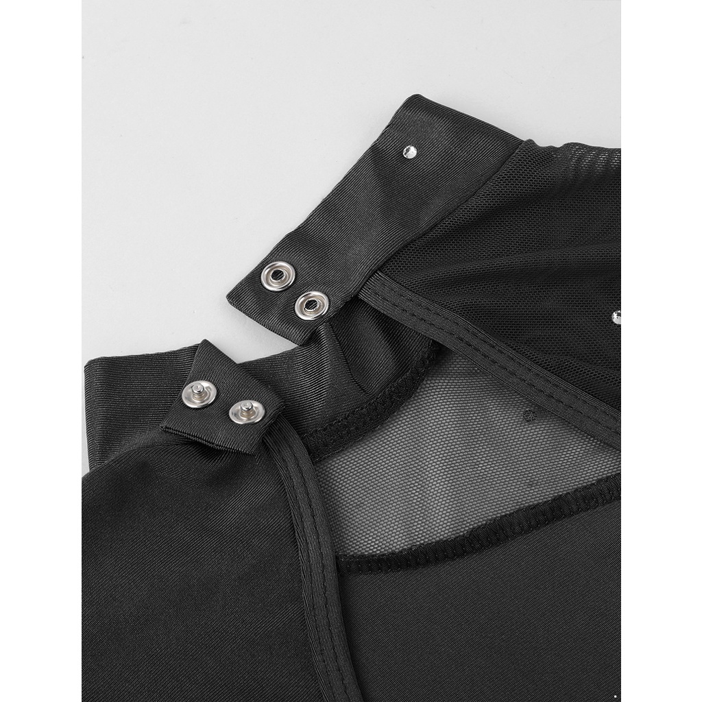 Đồ Chơi Mô Hình Múa Ba Lê Vải Tuyn Dài Tay Cổ Khoét Hở Lưng Cho Bé Gái