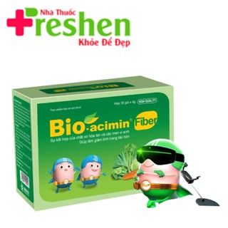 Thực Phẩm Bảo Vệ Sức Khỏe Cốm Bổ Sung Chất Xơ Bio-Acimin Fiber B007 (30 Gói)