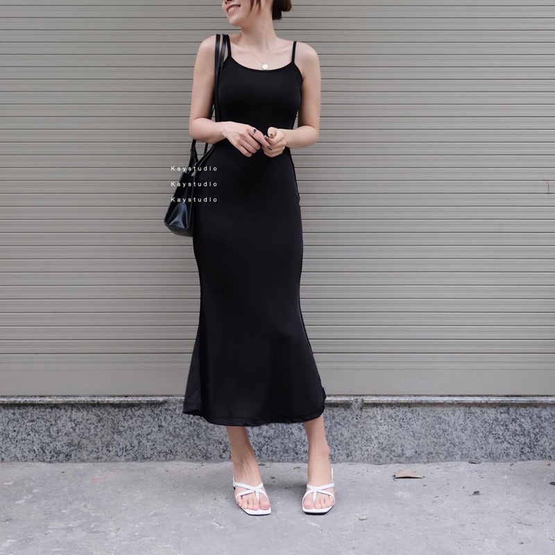 [KAYSTUDIO] ĐẦM THUN DÂY ĐUÔI CÁ