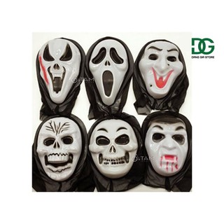 Mặt nạ Halloween ma quỷ bằng nhựa số 01