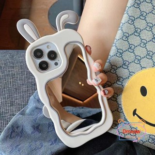 Ốp Điện Thoại Gương Thỏ 3D Vivo V23 V23E 5G V21 4G 5G V20Pro Y19 Y91C Y91i V11Pro Y11 Y12 Y13 Y15 Y17 Y70S Y51S Y53S Y20 Y20i Y20A Y12S Y11S Y73S Y52S Y31S