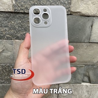 Combo 2 Ốp Lưng Trong Nhám Unibody iPhone 14 Pro Max Siêu Mỏng