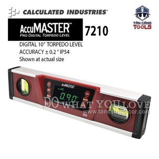 Thước nivo đo cân bằng điện tử 25 cm accumaster 7210